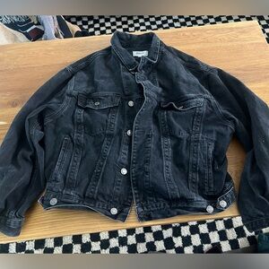 Agolde black Jean jacket